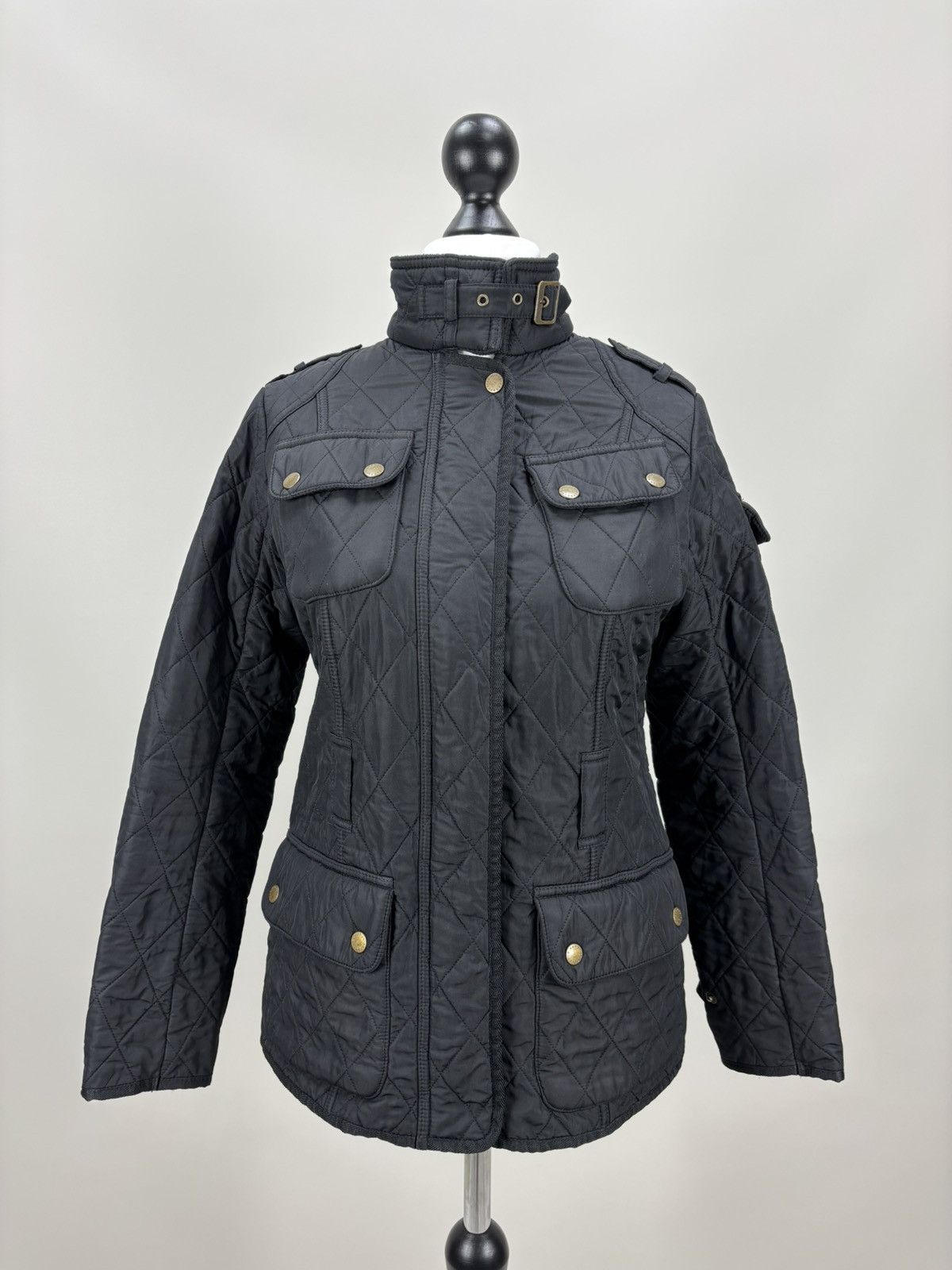 Barbour Womens quilted jacket Barbour International Size 6 Size M / US 6-8 / IT 42-44 - 2 Thumbnail