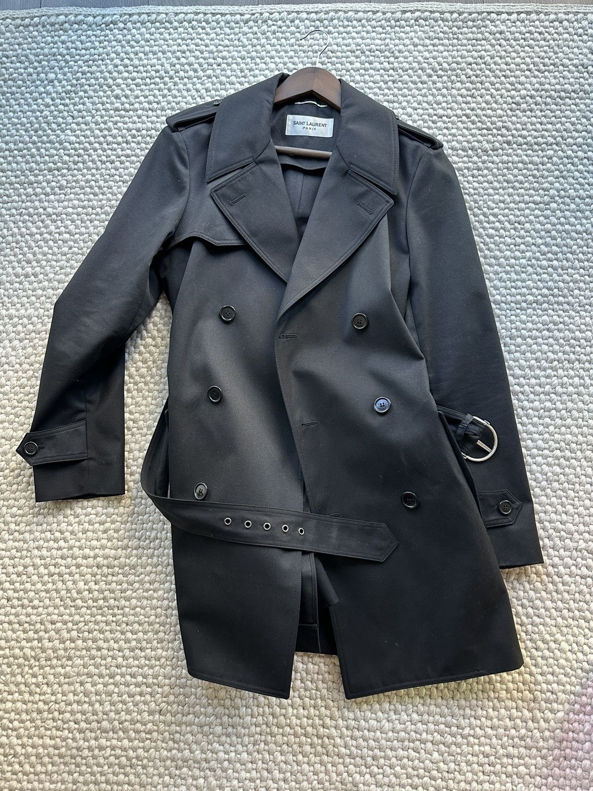 Saint Laurent Trench Coat 48