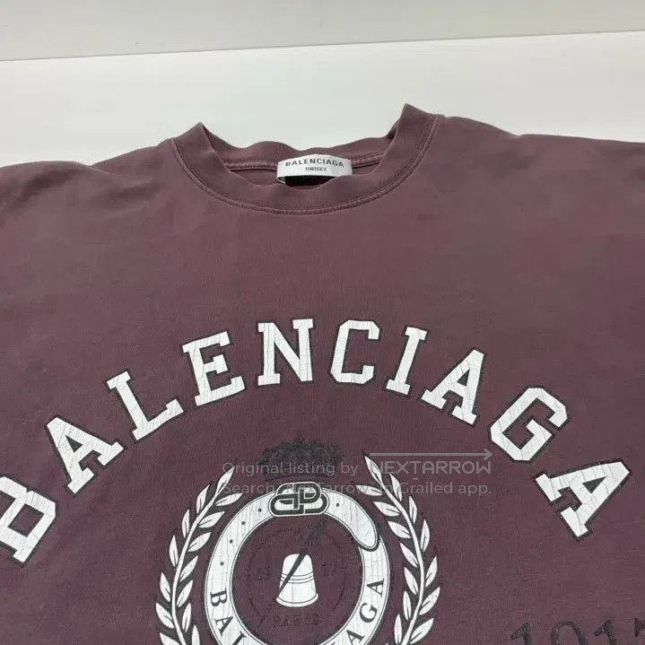 Balenciaga Balenciaga Logo Short Sleeve T. Size US XXS / EU 40 - 2 Thumbnail