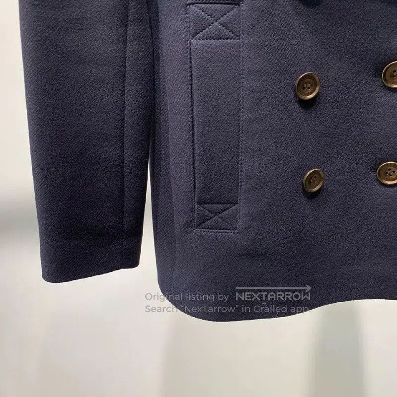 Burberry Burberry Navy Wool Women's Coat. Size XXS / US 00 / IT 34 - 7 Thumbnail