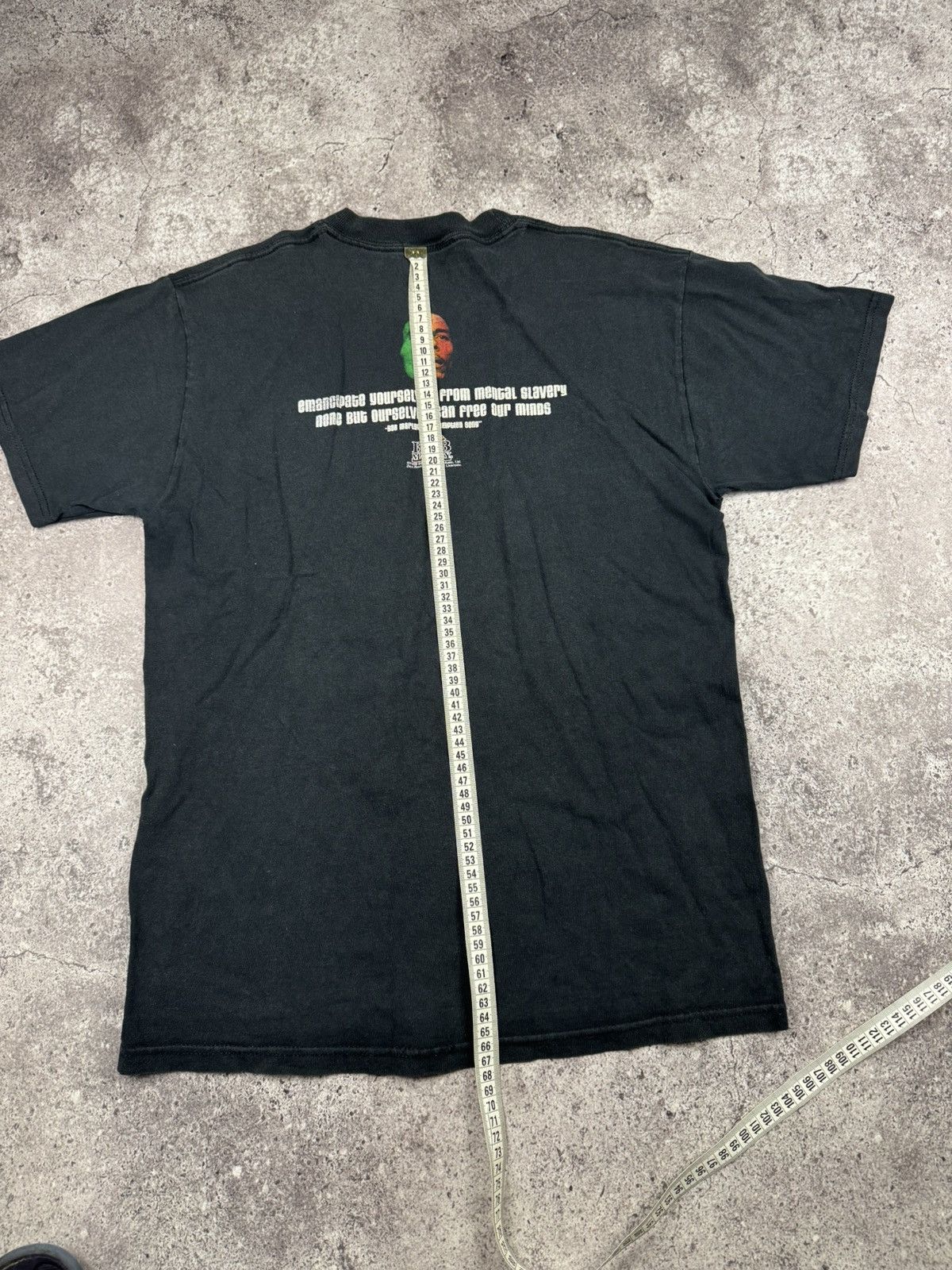 Band Tees 1999 BOB MARLEY Vintage Faded T-Shirt M Size US M / EU 48-50 / 2 - 2 Thumbnail