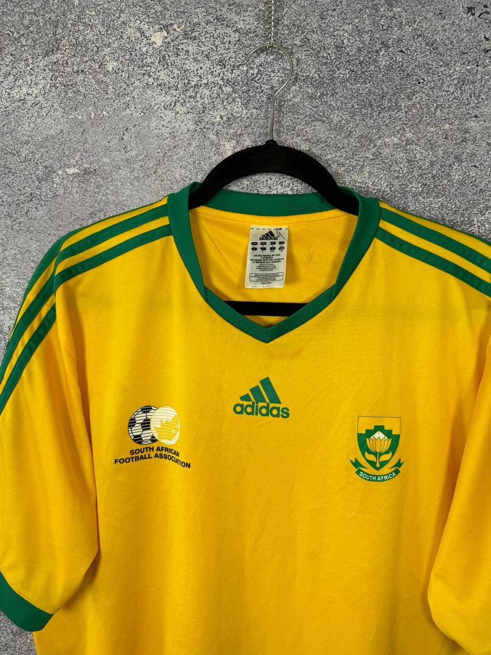 Adidas South Africa National Team 2010/11 Adidas Soccer Jersey Size US L / EU 52-54 / 3 - 3 Thumbnail
