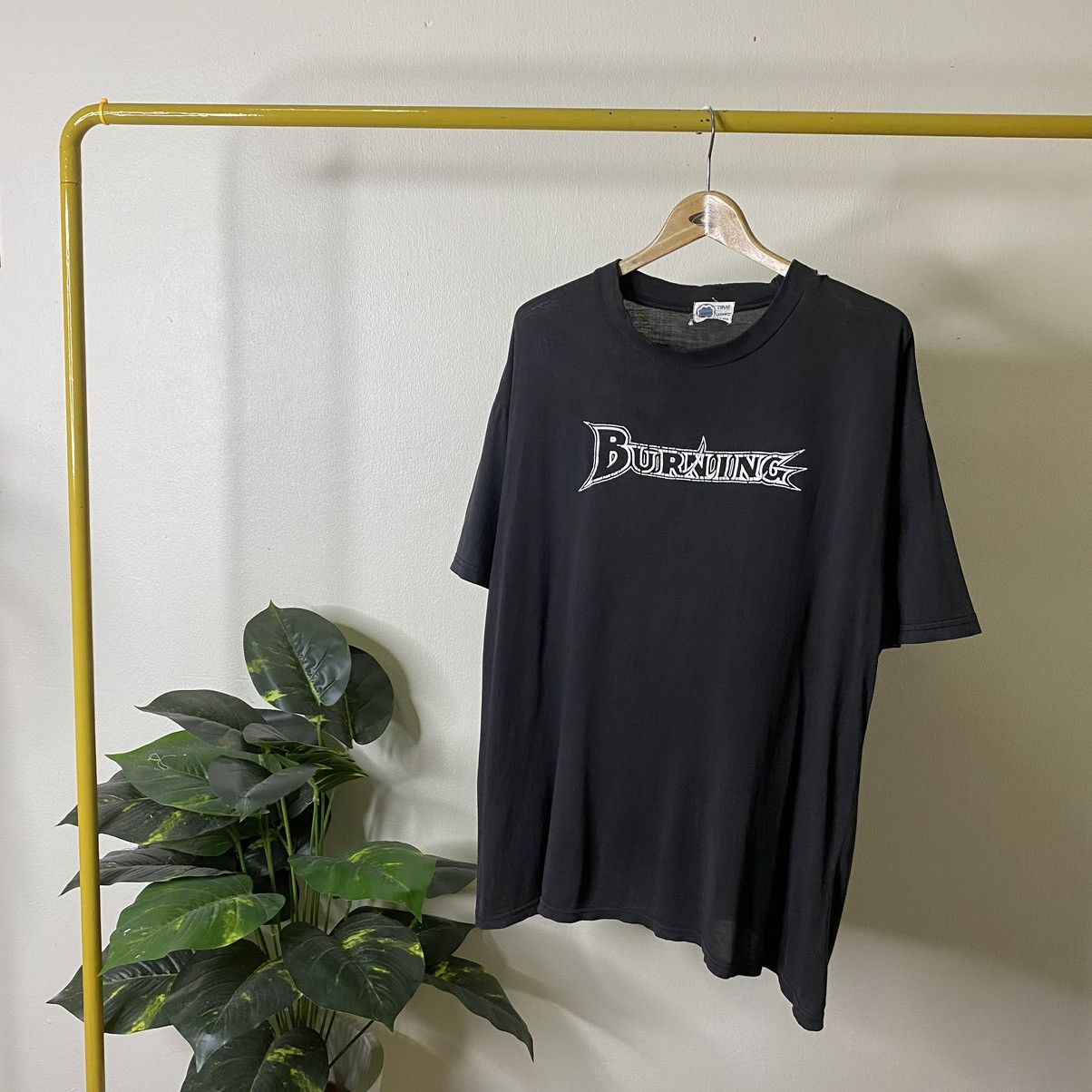 Japanese Brand Vintage Burning Japanese Streetwear Brand Distressed Tee Size US XL / EU 56 / 4 - 5 Thumbnail