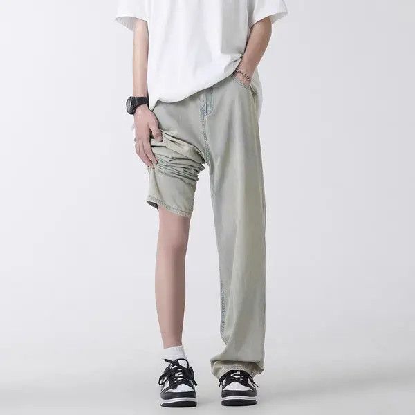 VIBE Gray High Street Vintage Loose Jeans Size US 33 - 8 Thumbnail