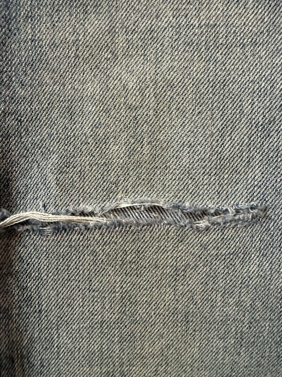 Levi's Vintage 90s Levis 503 Blue Wash Distress Baggy Jeans Size US 33 - 3 Thumbnail