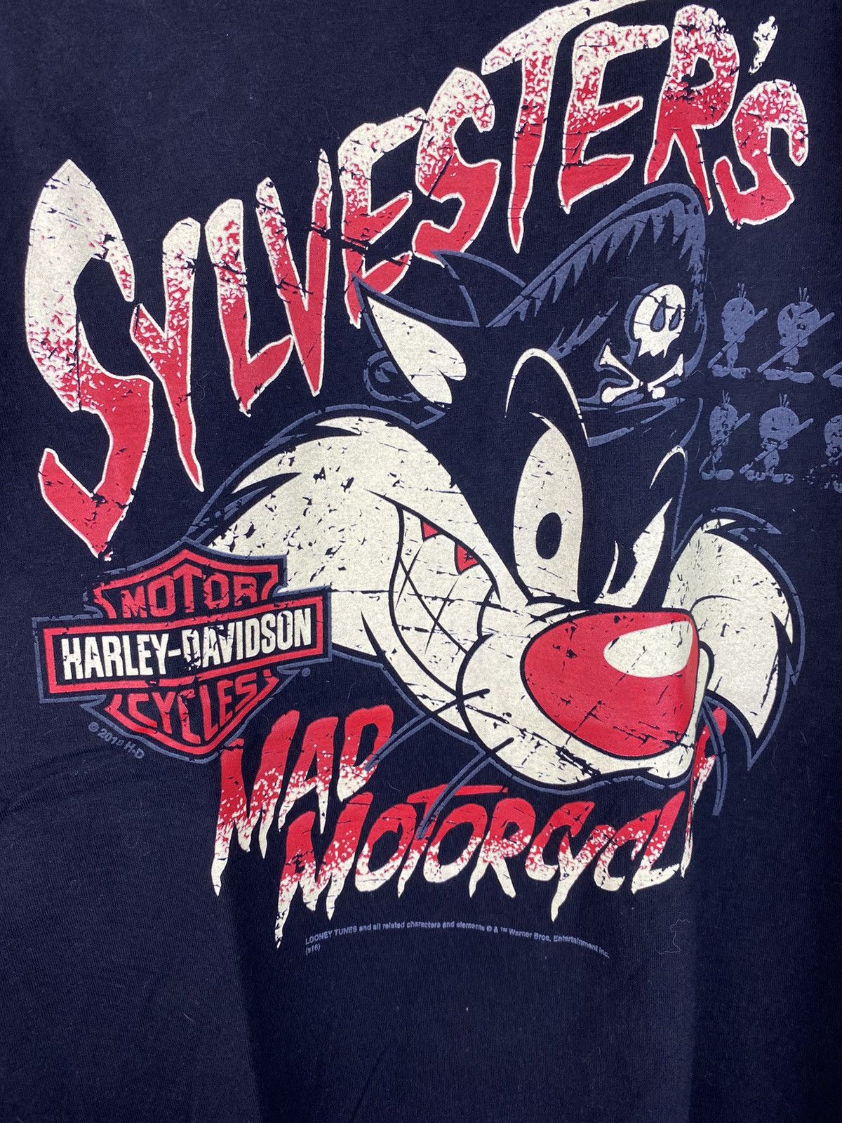Harley Davidson Harley Davidson Looney Tunes Sylvester’s Mad Motorcycles Tee Size US L / EU 52-54 / 3 - 3 Thumbnail