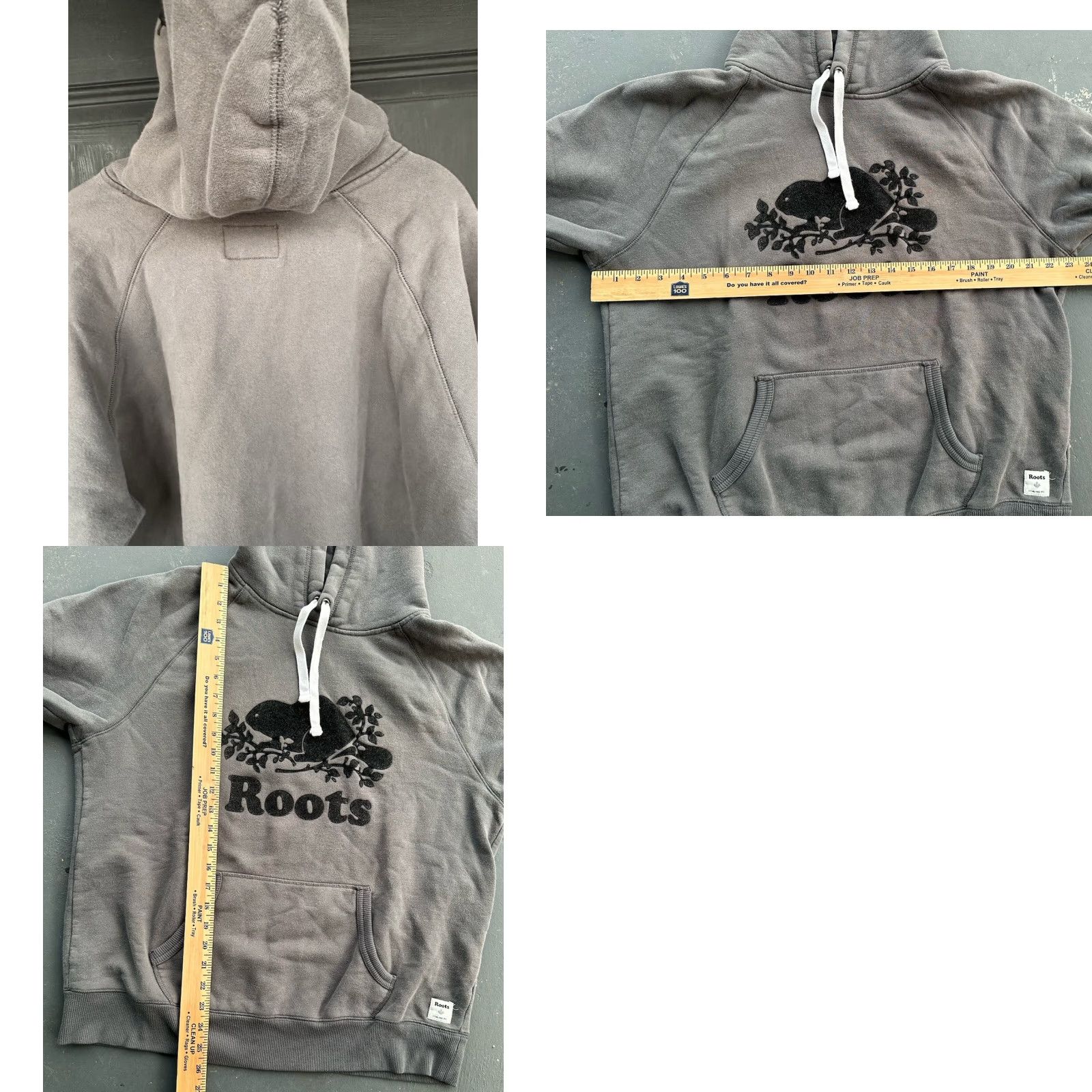 Roots ROOTS Canada Gray Black Sweatshirt Hoodie Original Organic Kanga Men’s Small S Gray Hoodie Pullover Men100% Original Canadian Roots Shirt not allowed? Size US S / EU 44-46 / 1 - 8 Thumbnail