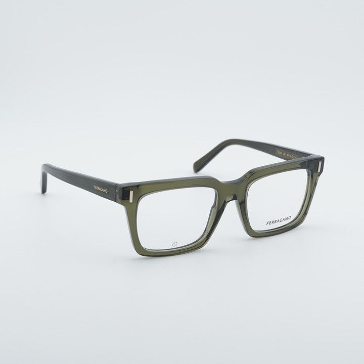 Salvatore Ferragamo Salvatore Ferragamo SF2993 320 Unisex Eyeglasses Khaki 53mm Size ONE SIZE - 1 Thumbnail