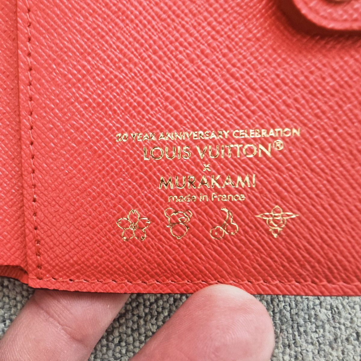 Louis Vuitton × Takashi Murakami Louis Vuitton x Murakami Cerise (Cherries) Wallet Size ONE SIZE - 6 Thumbnail