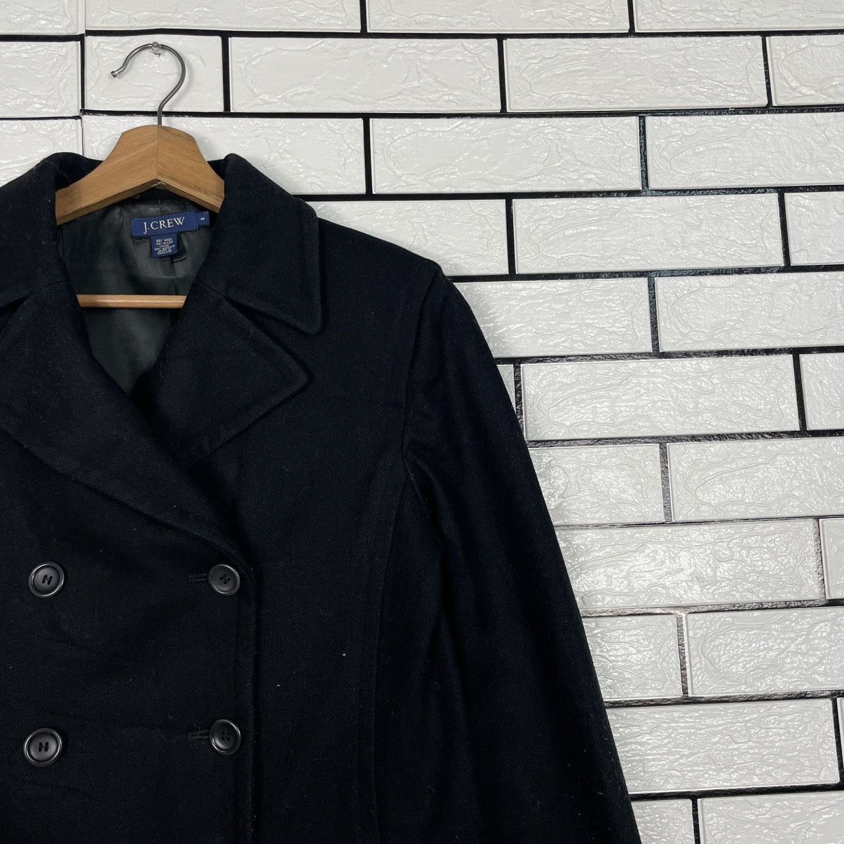 J.Crew J. Crew Double Breasted Wool Coat Size S / US 4 / IT 40 - 5 Thumbnail