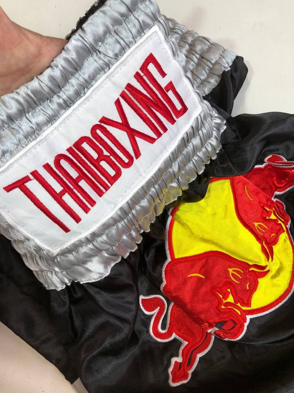Red Bull Red Bull ThaiBoxing Shorts Vintage Size US 38 / EU 54 - 4 Thumbnail