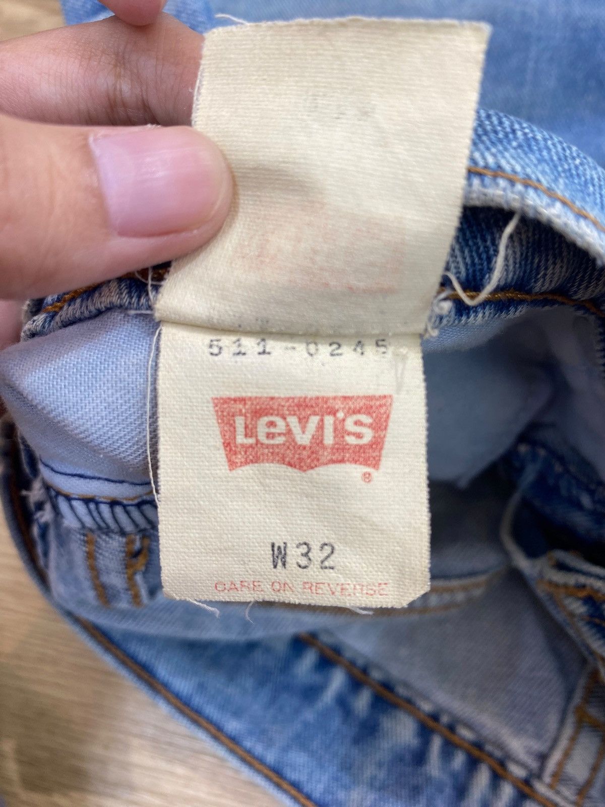 Levi's Levi’s Whiskers Ripped Style Loose Jeans Size US 30 / EU 46 - 13 Thumbnail