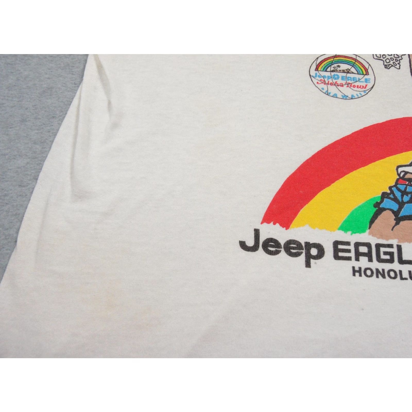 Other VINTAGE Jeep Eagle Aloha Bowl - 3 on 3 Basketball Challenge Tank Shirt Mens XL White Graphic Print Sports Hawaii 1990s Mens Size US XL / EU 56 / 4 - 7 Thumbnail