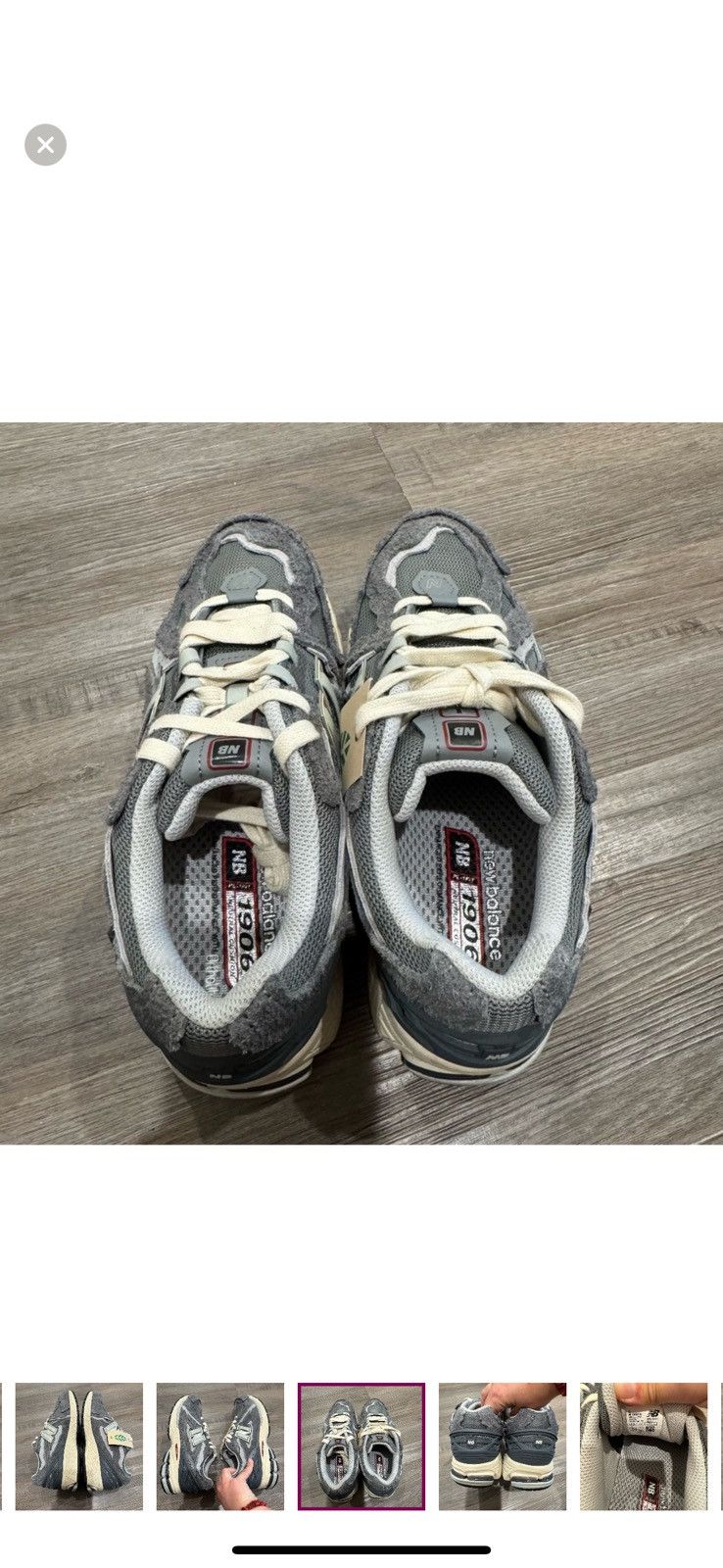 CNCPTS × New Balance New Balance X Concepts 1906 Grey Suede Sneakers Size US 10.5 / EU 43-44 - 6 Thumbnail