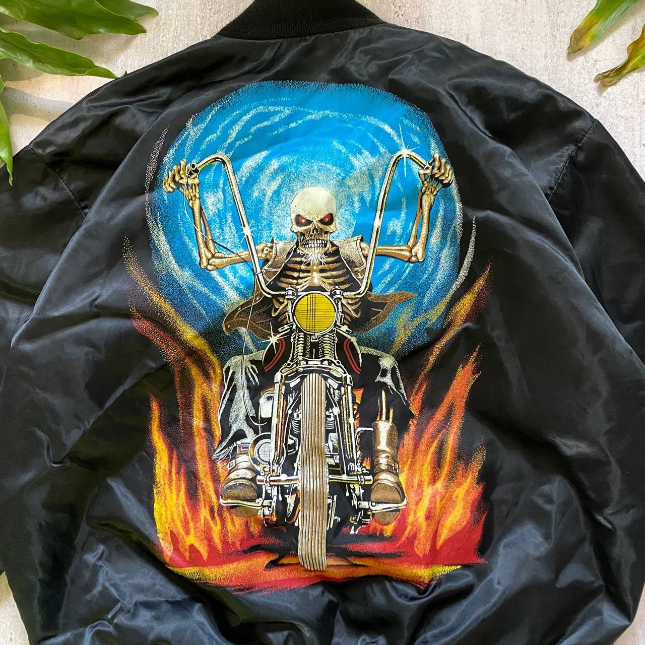 Other VINTAGE 90S MA-1 ARCHIVE SKELETON RARE BOMBER JACKET 155 Size US XL / EU 56 / 4 - 3 Thumbnail