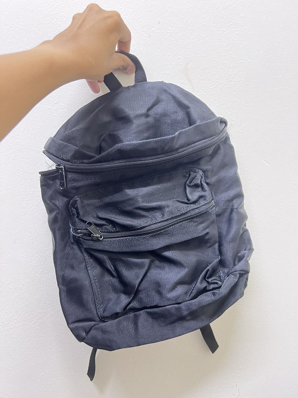United Colors Of Benetton Benetton Water resistan black Bagpack Small Size ONE SIZE - 2 Thumbnail