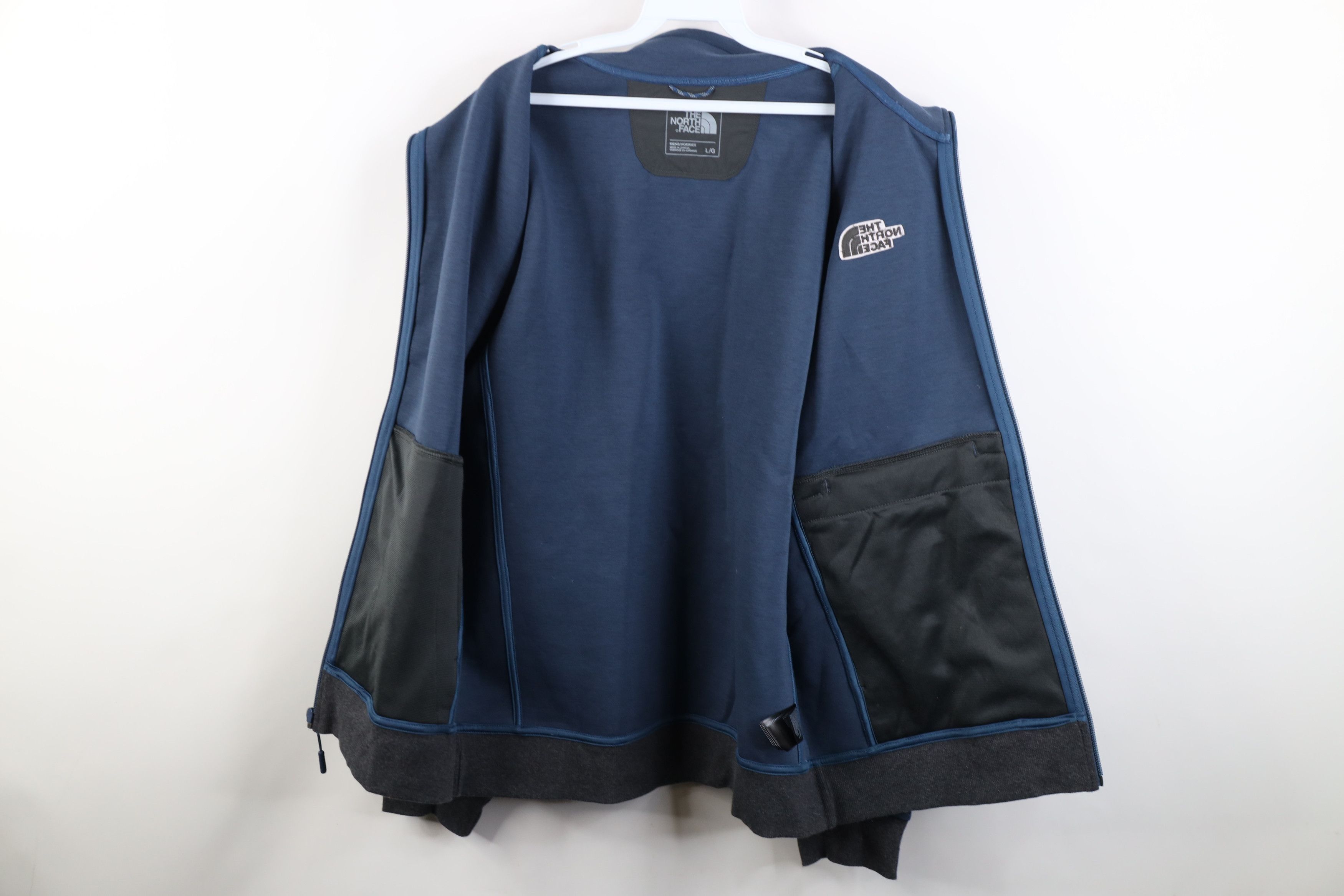 The North Face The North Face Thermal 3D Full Zip Jacket Blue Polyester Size US L / EU 52-54 / 3 - 9 Thumbnail