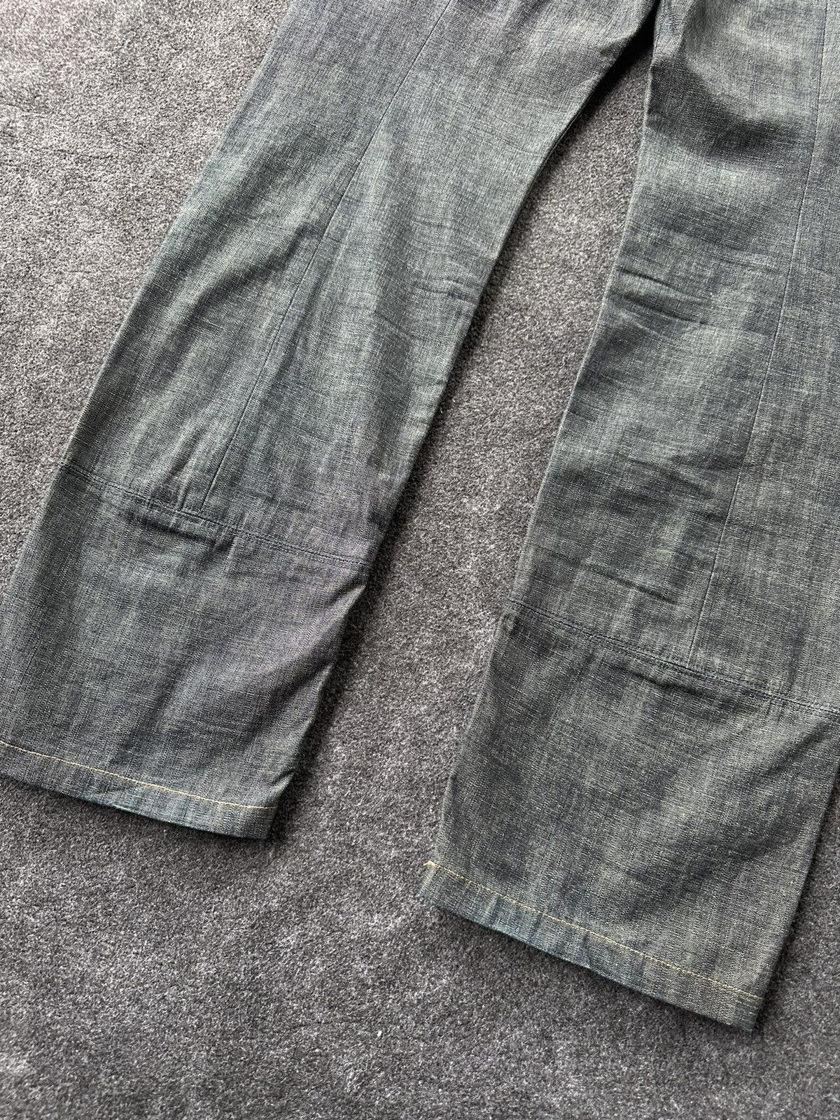 Beauty Beast Nicole Club For Men Black Wax Wideleg Denim D246 Size US 30 / EU 46 - 8 Thumbnail