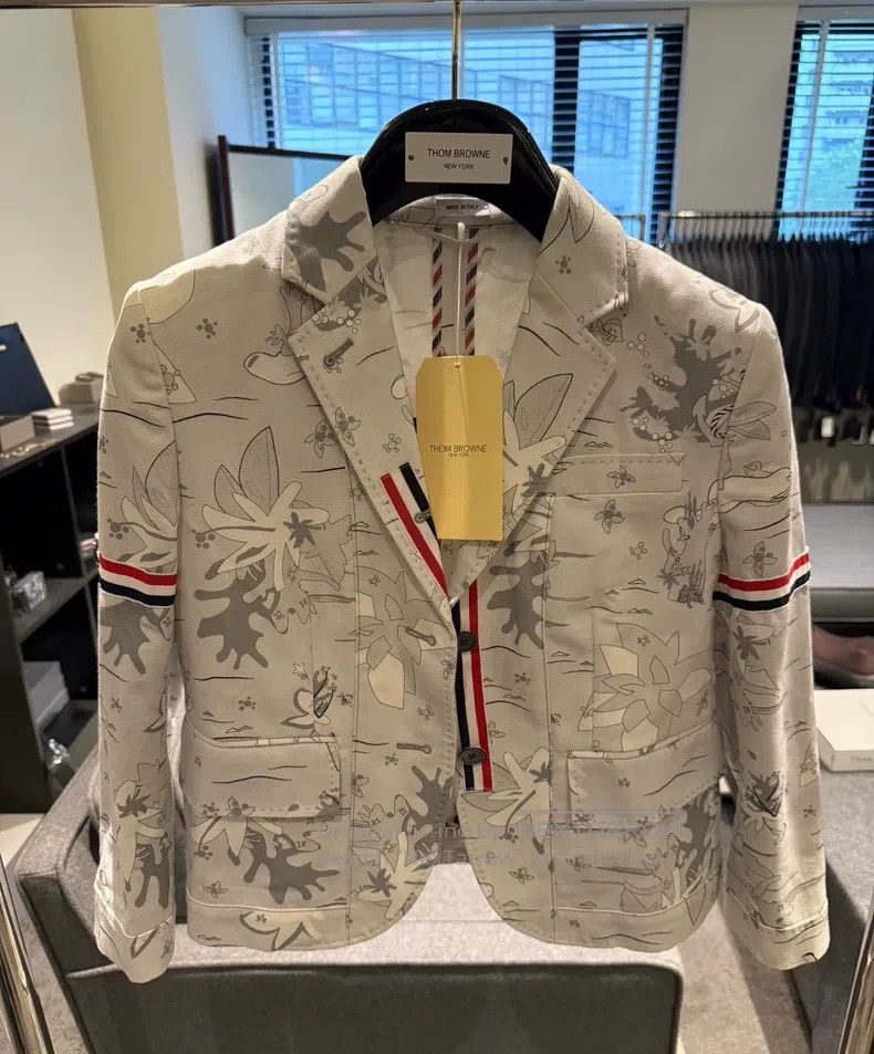 Thom Browne Thom Browne Fashionable Blazer Jacket Size S / US 4 / IT 40 - 1 Thumbnail