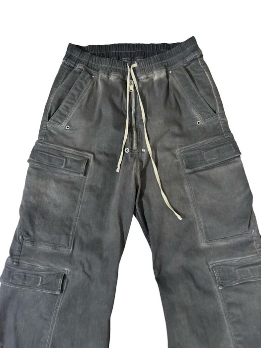 Rick Owens Rick Owens DRKSHDW SS23 Double Jumbo Bela Cargo Dust Pants ...