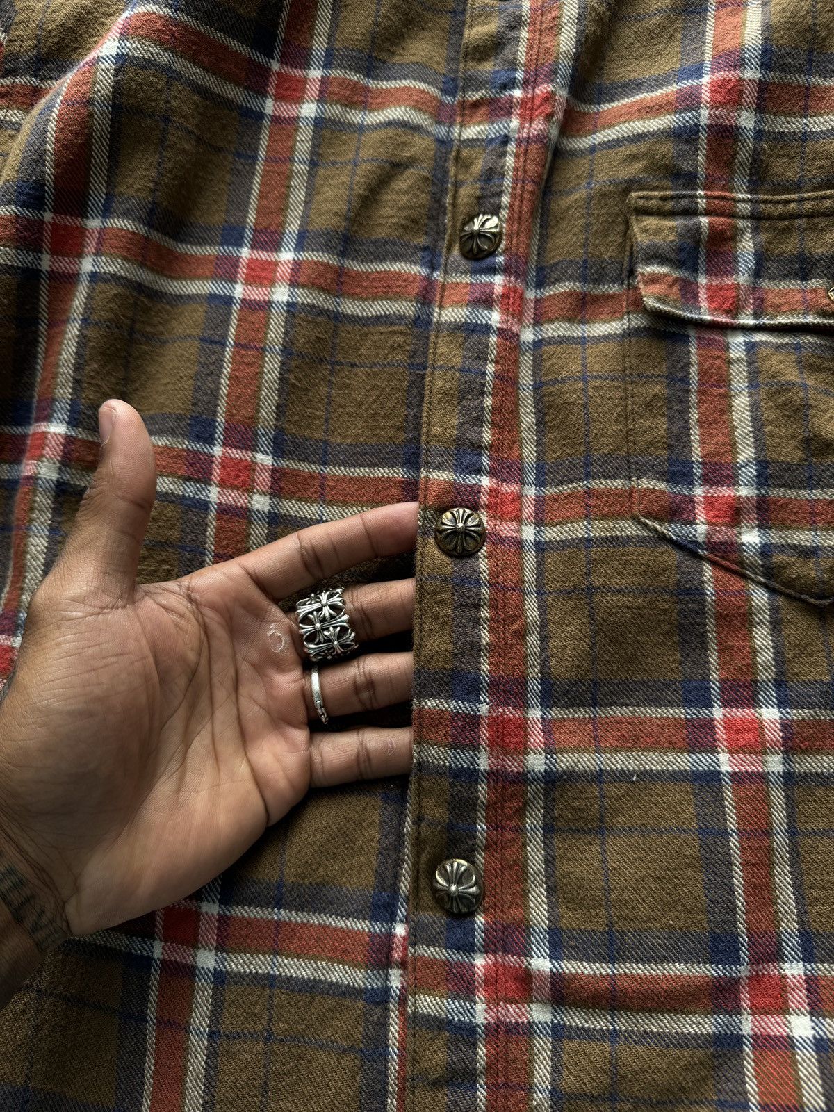 Chrome Hearts Chrome Hearts Flannel Size US L / EU 52-54 / 3 - 3 Thumbnail