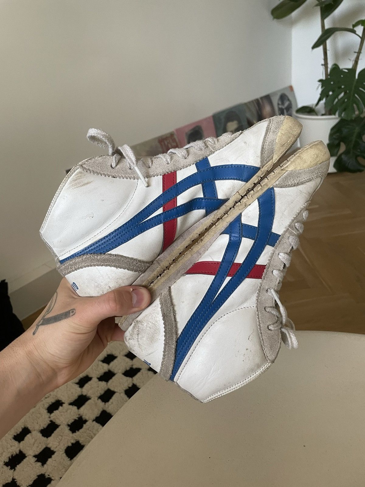 Onitsuka Tiger Asics Onitsuka Tiger OG Sneakers Leather Tokyo Vintage Y2k Size US 6.5 / EU 39-40 - 3 Thumbnail
