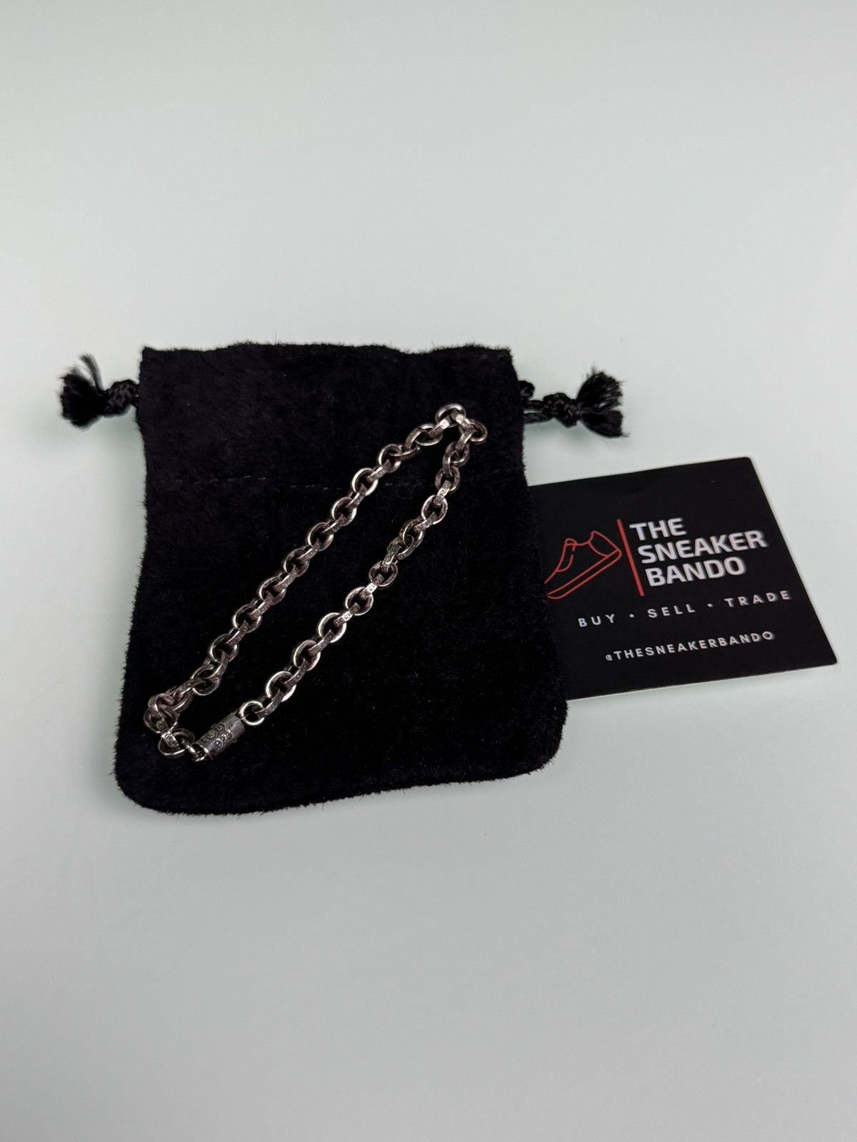 Chrome Hearts Chrome Hearts 8 inch Paper Chain Bracelet Size ONE SIZE - 1 Thumbnail