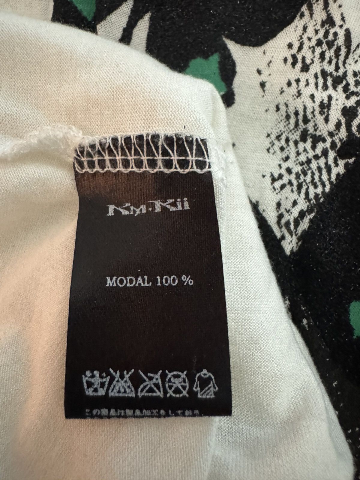 Japanese Brand × KMRii KMRii Skull Butterfly Shirring Tee Size US M / EU 48-50 / 2 - 5 Thumbnail