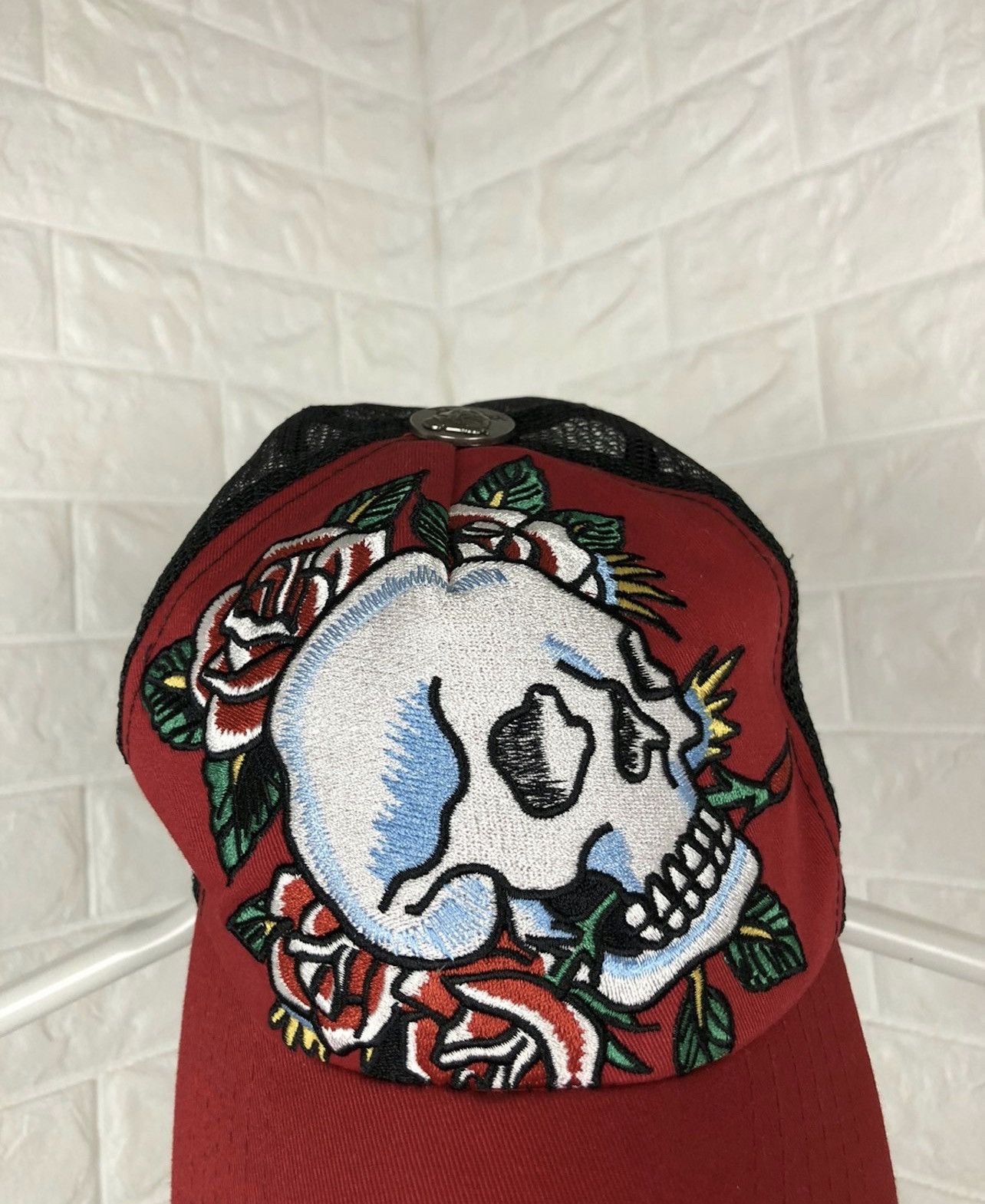 Ed Hardy Vintage Ed Hardy Skull Cap Y2K Size ONE SIZE - 4 Thumbnail