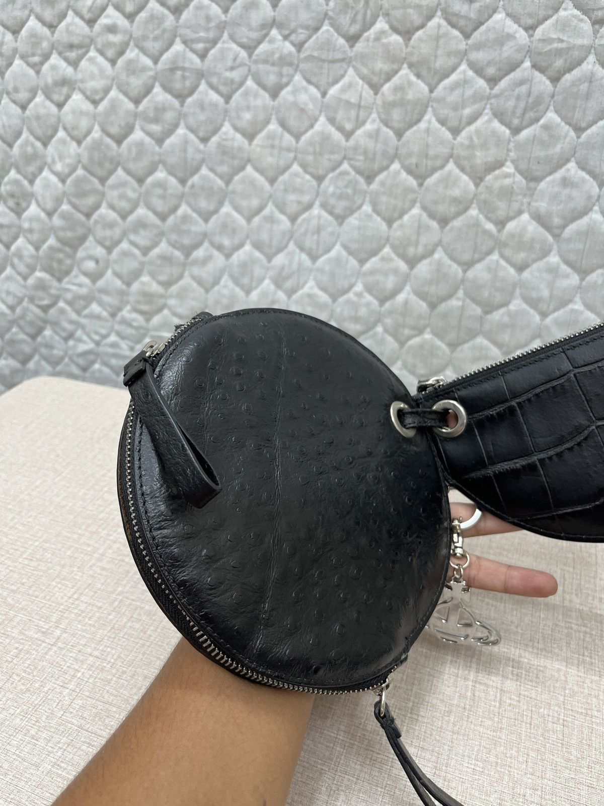 Vivienne Westwood 🔥🔥🔥STEALS VIVIENNE WESTWOOD DOUBLE BAG Size ONE SIZE - 10 Thumbnail