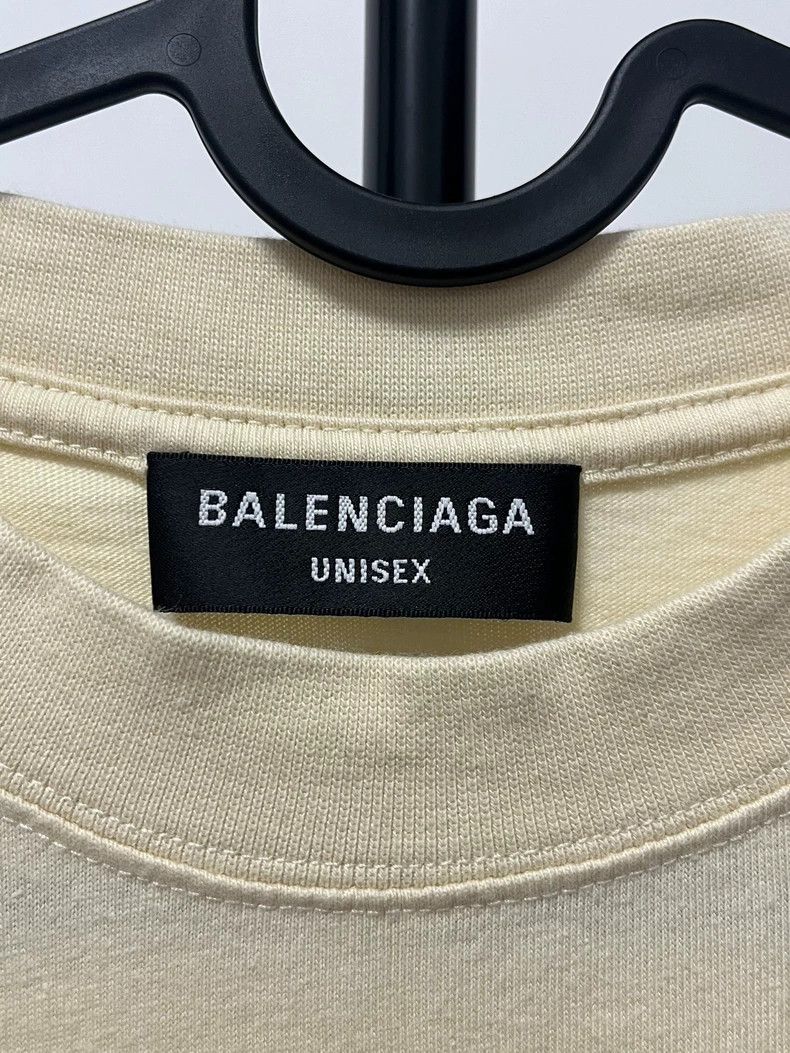 Balenciaga Balenciaga Beige embroidered BB logo short sleeve Size US XS / EU 42 / 0 - 4 Thumbnail