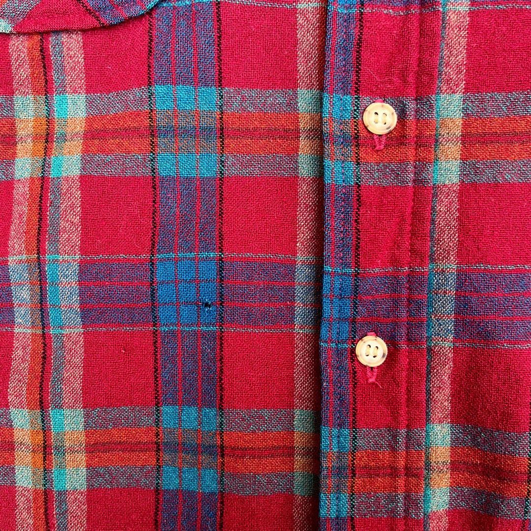 Pendleton × Vintage Pendleton 1980 80s Vintage L/S USA Made Wool Over Shirt Size US L / EU 52-54 / 3 - 6 Thumbnail