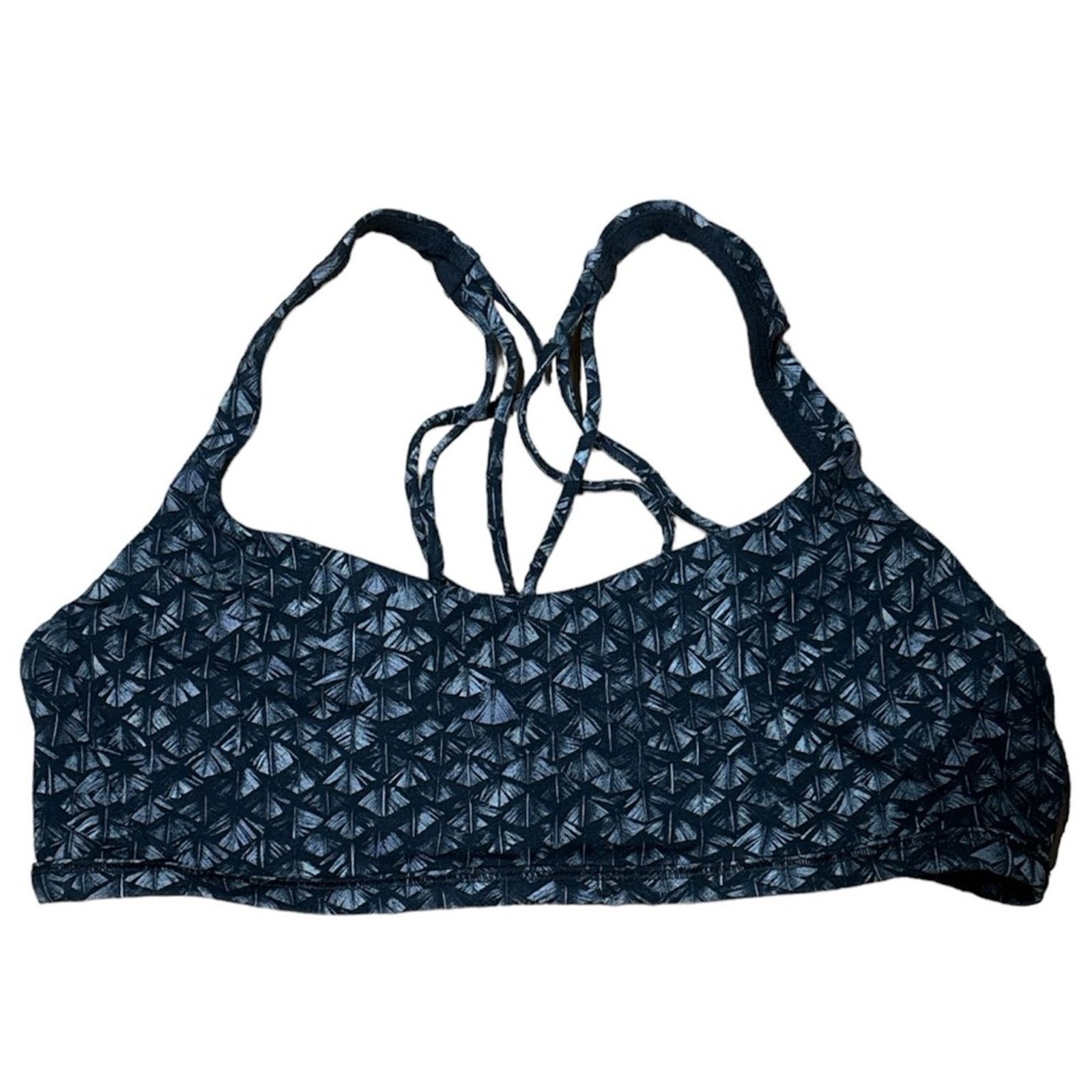 Lululemon LULULEMON Free To Be Zen Iridescent Multi Black Sports Bra Size ONE SIZE - 2 Thumbnail
