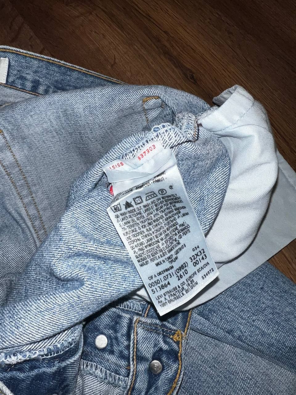 Levi's × Vintage Vintage 1970s Levis 501 #6 Selvedge Jeans Size US 32 / EU 48 - 21 Thumbnail