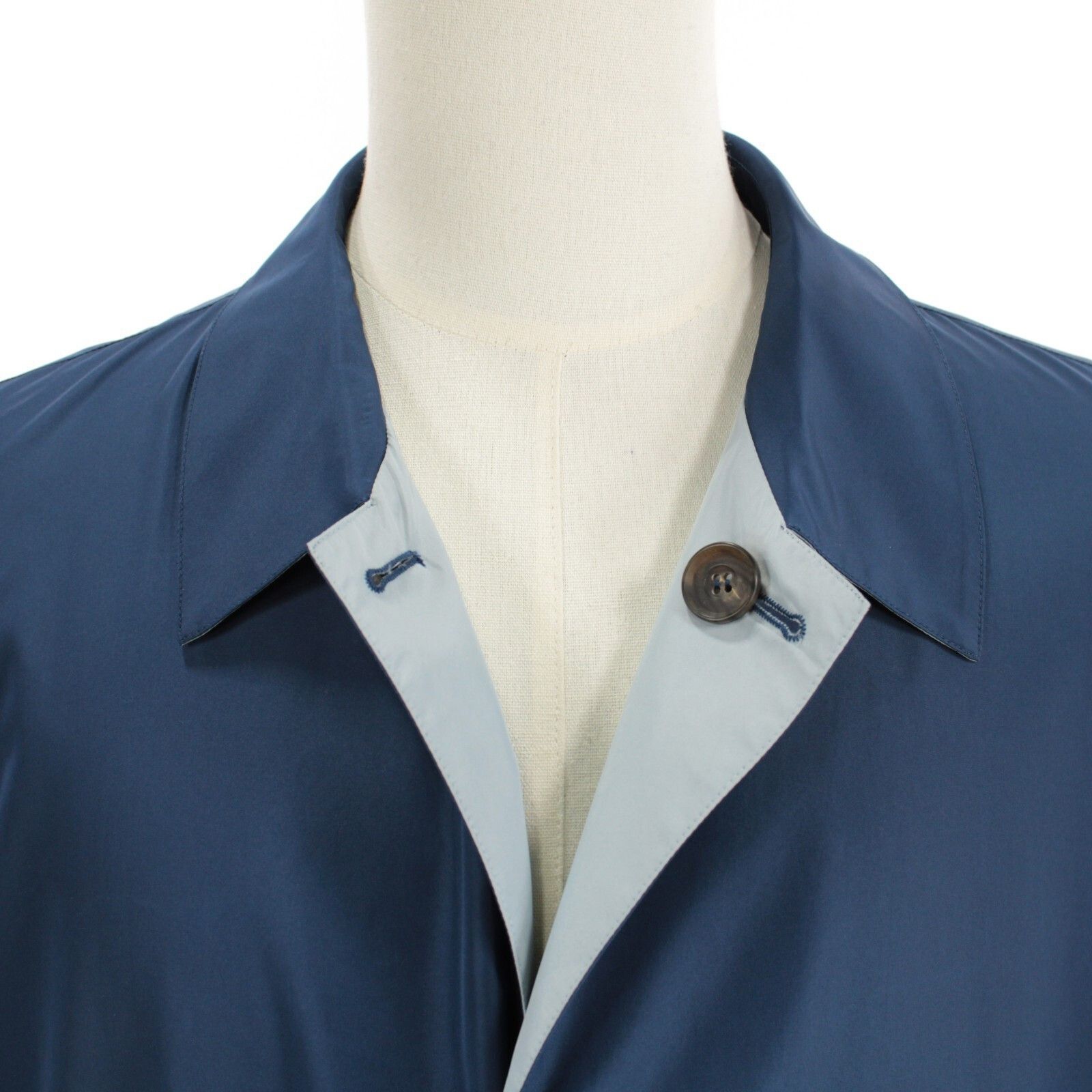 Corneliani Corneliani Jacket Size XL US In Blue Polyester Size US XL / EU 56 / 4 - 2 Thumbnail