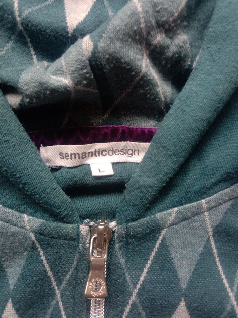 Japanese Brand × semanticdesign Y2K Semantic Design Zip Up Hoodie Navajo Style Size US L / EU 52-54 / 3 - 4 Thumbnail