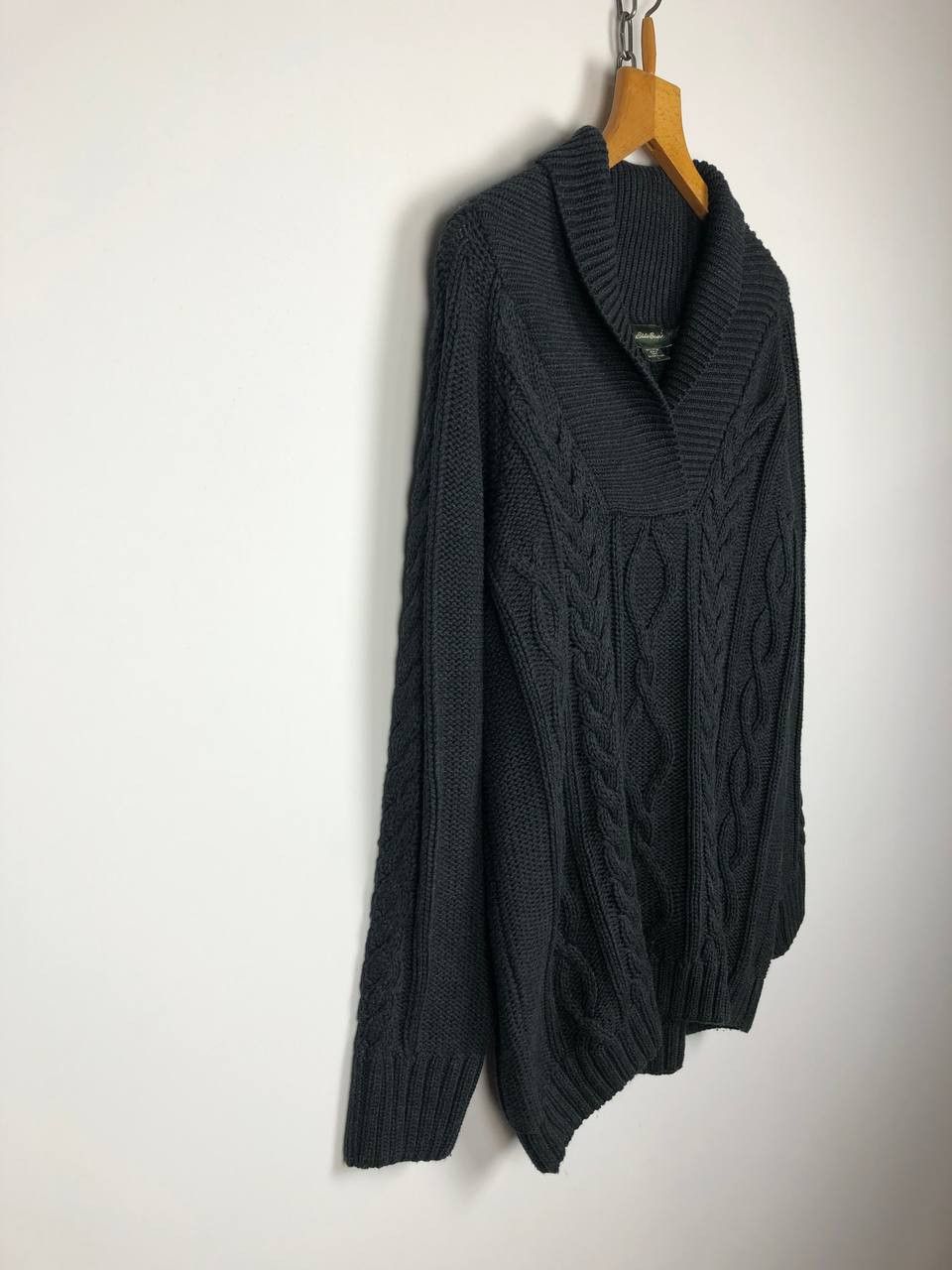 Eddie Bauer Eddie Bauer Cable Knit Cardigan Sweater size L Size US L / EU 52-54 / 3 - 4 Thumbnail