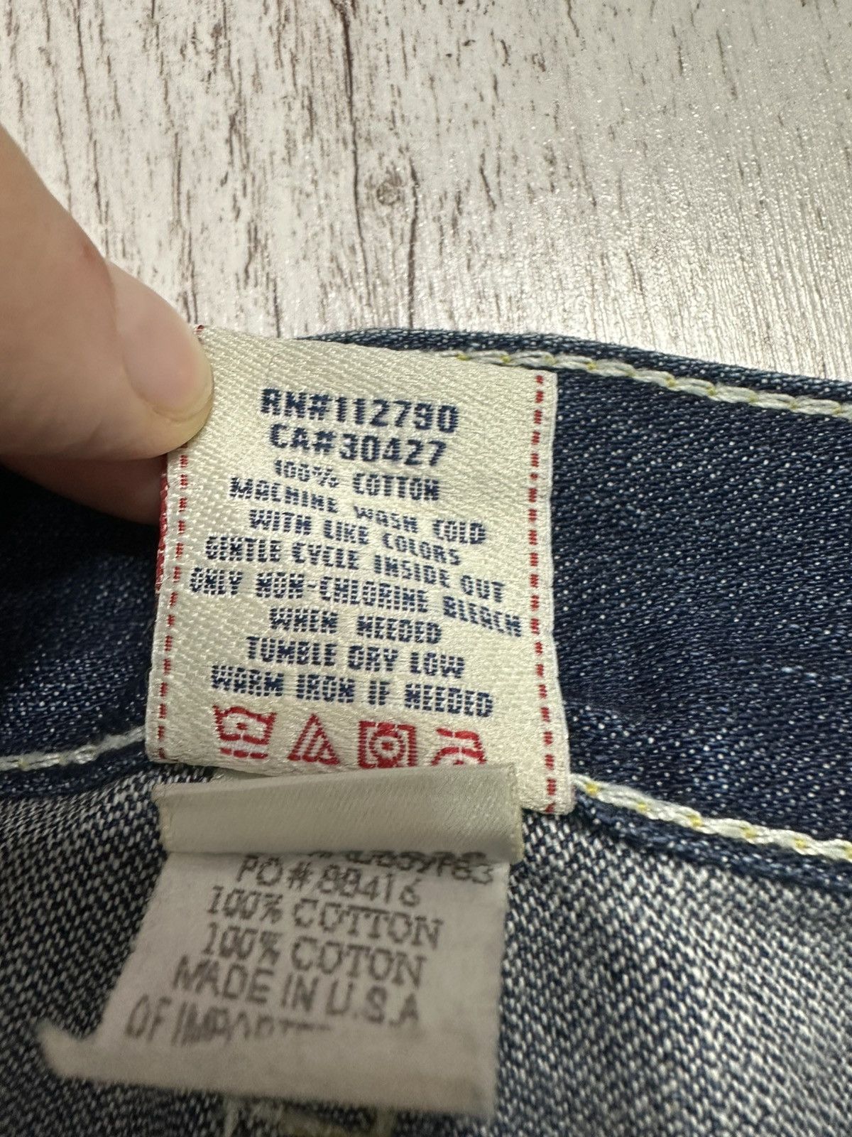 True Religion True Religion Ricky 2010's vintage halloween baggy jeans Size US 32 / EU 48 - 13 Thumbnail
