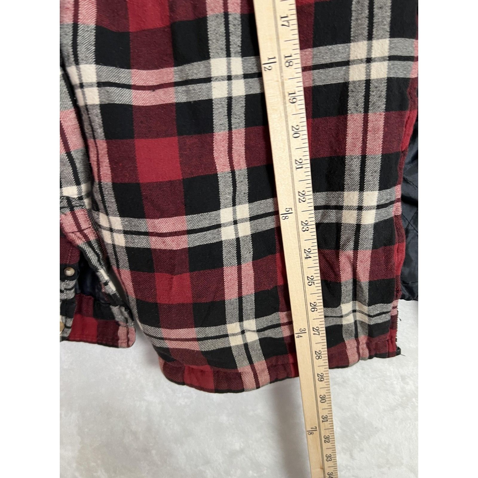 Wrangler VTG Wrangler Riggs Workwear Jacket Mens Medium Red Plaid Hoo Size US M / EU 48-50 / 2 - 5 Thumbnail