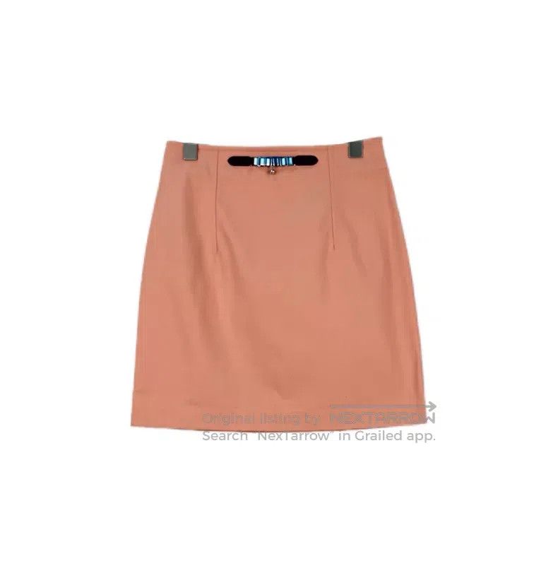 Hermes Hermes Light pink bell skirt Size 24" / US 00 / IT 34 - 1 Thumbnail