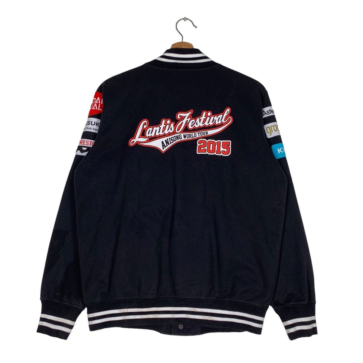 Japanese Brand Lantis Festival Anisong World Tour Patches Jacket #0436-C20 Size US M / EU 48-50 / 2 - 7 Thumbnail