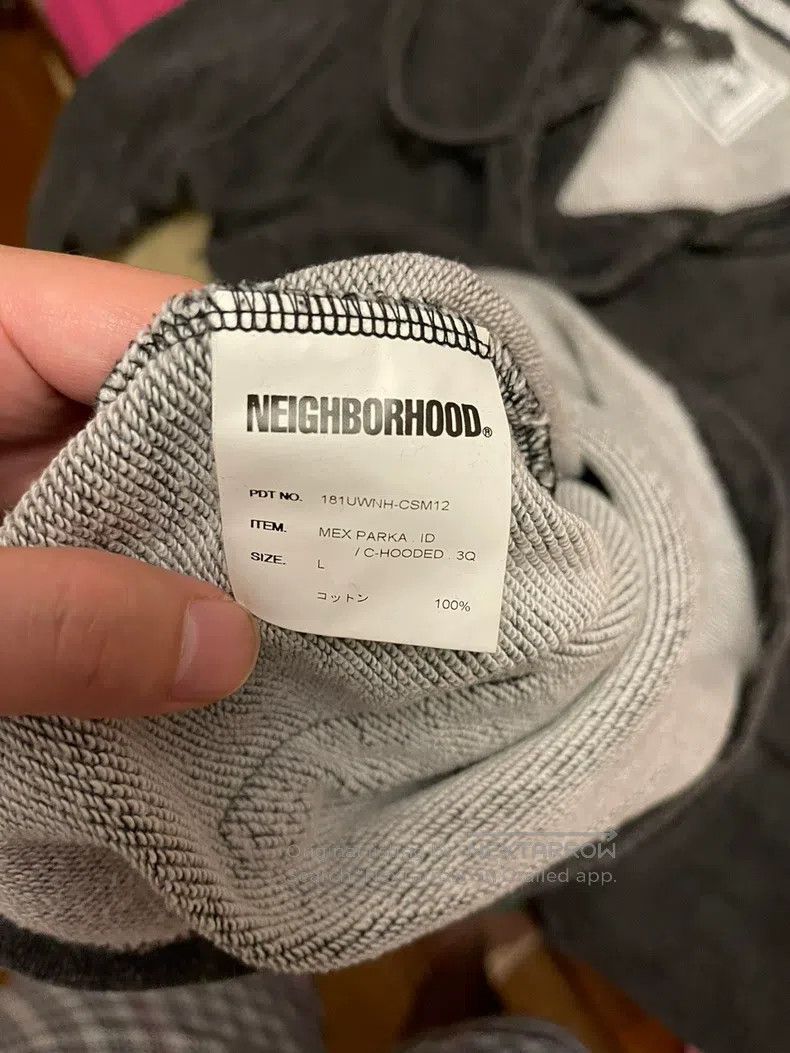 Neighborhood Neighborhood Vintage Style Short Sleeve Hoodie Size US L / EU 52-54 / 3 - 2 Thumbnail