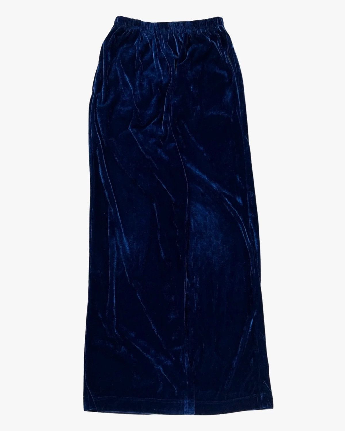 Balenciaga BALENCIAGA AW17 RUNWAY BAGGY BLUE VELVET SWEATPANTS SZ:XXS Size US 31 - 1 Thumbnail