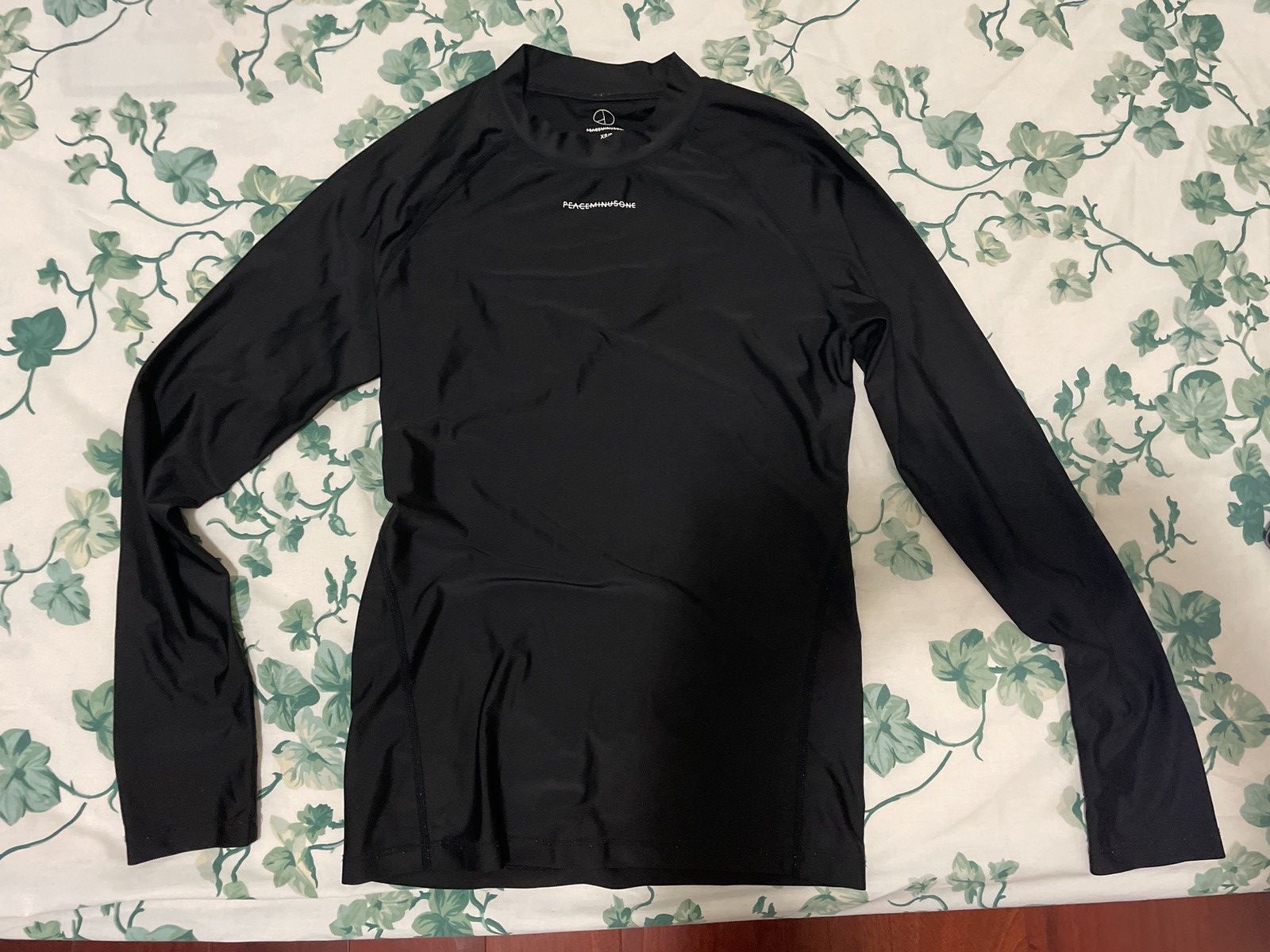peaceminusone PMO RASH GUARD #1 BLACK | Grailed
