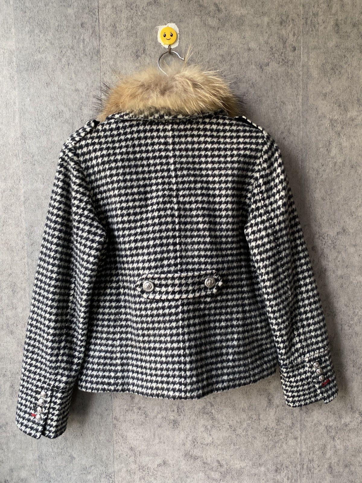 Loveless Loveless Japan Double Breasted Wool Cropped Fur Jacket Size US S / EU 44-46 / 1 - 3 Thumbnail