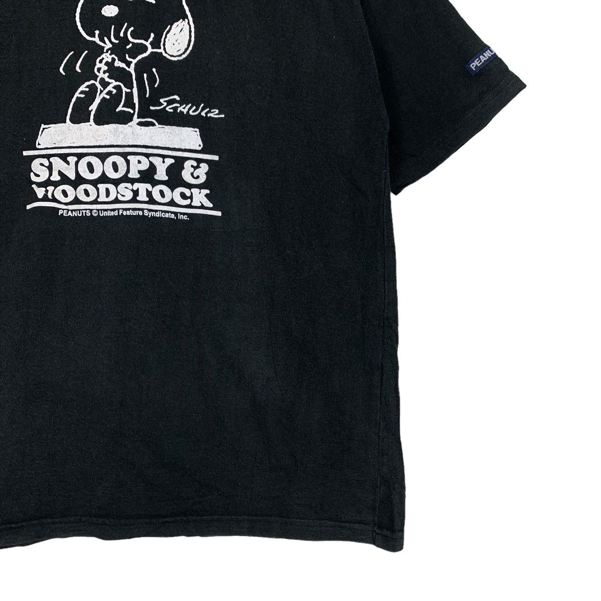 Peanuts PEANUTS Snoopy & Woodstock Big Logo Tees #0215-C10 Size US M / EU 48-50 / 2 - 5 Thumbnail