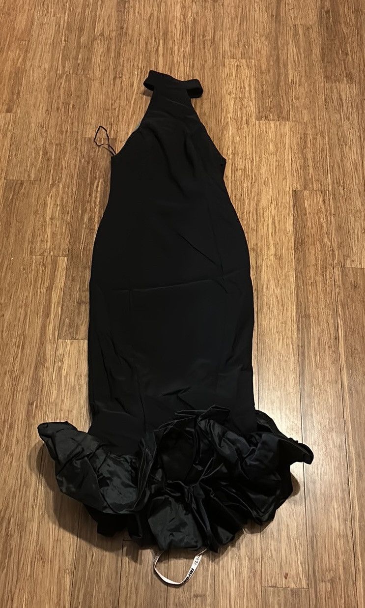 House of CB House of CB Juniper Black Peplum Midi Dress size S Size S / US 4 / IT 40 - 5 Thumbnail