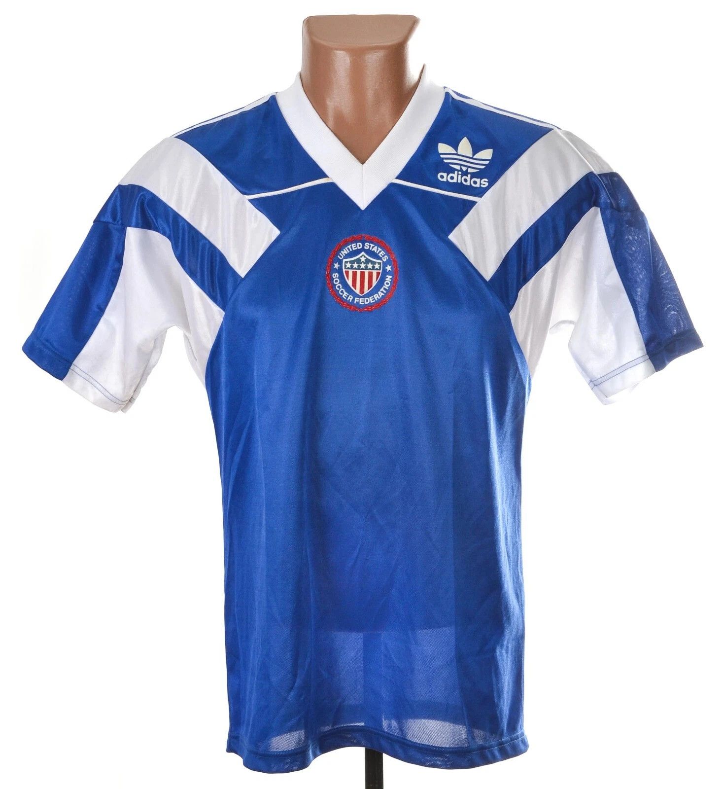 Adidas USA 1990/1992 AWAY FOOTBALL SHIRT JERSEY ADIDAS SIZE S ADULT Size US S / EU 44-46 / 1 - 1 Thumbnail