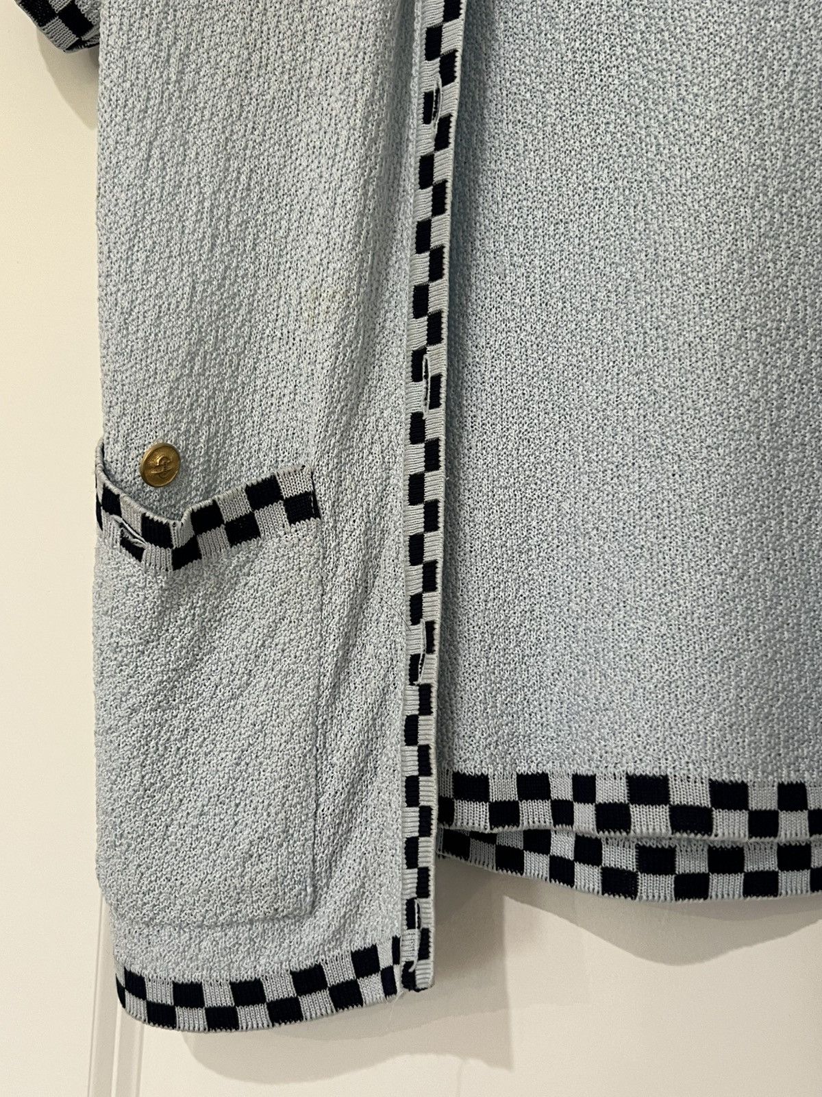 Vintage 80’s 90’s VTG Vintage First Stage Checkered Retro Blouse Size L / US 10 / IT 46 - 5 Thumbnail