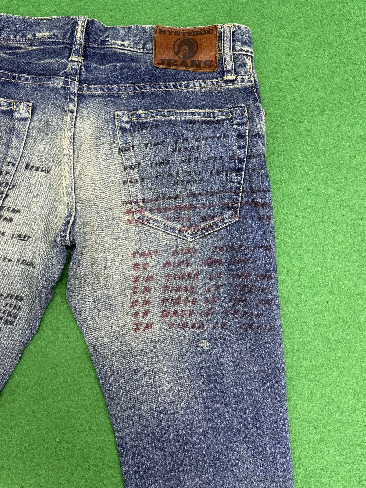 Hysteric Glamour A19 HYSTERIC GLAMOUR RAMONES Size US 29 - 12 Thumbnail